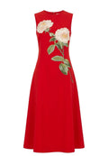 Burgundy Sfilato dress