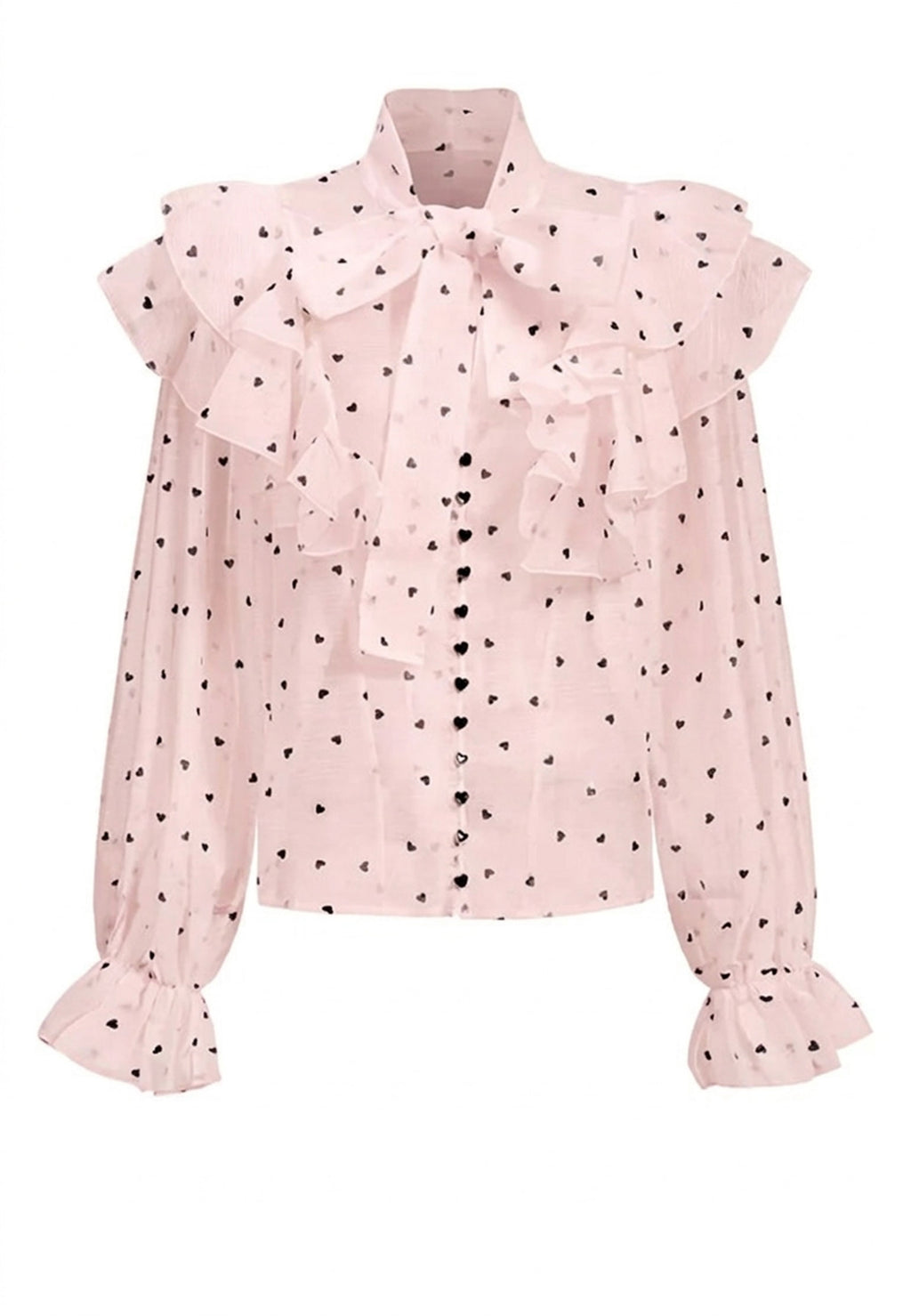 Pink Sfilato blouse - view 1