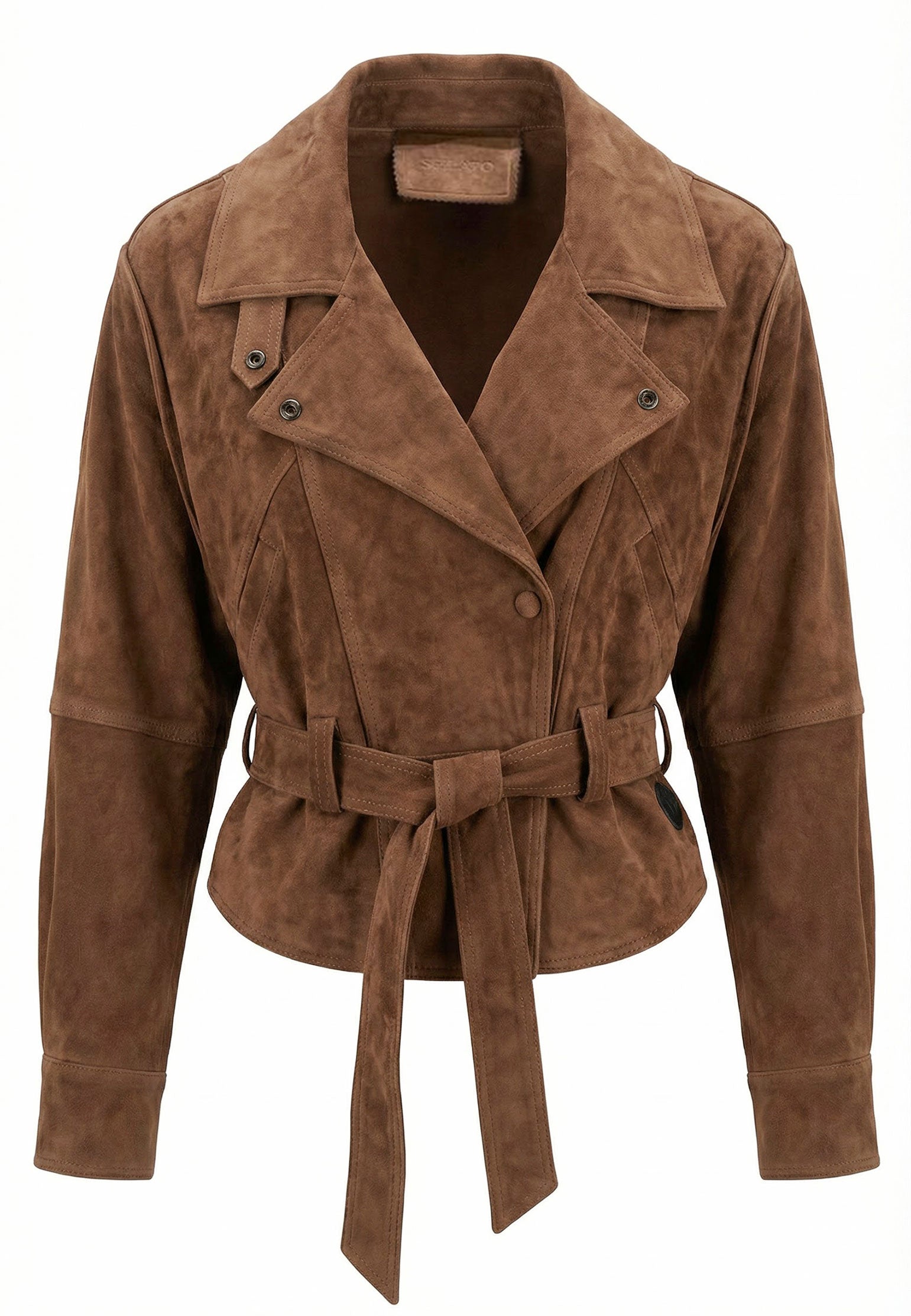 Brown Sfilato jacket