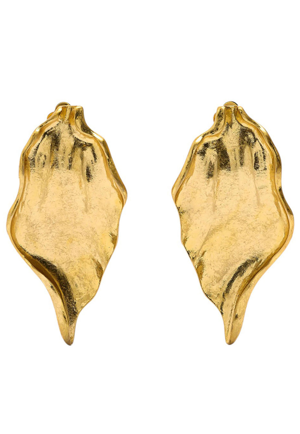 Gold Sfilato earrings - view 1