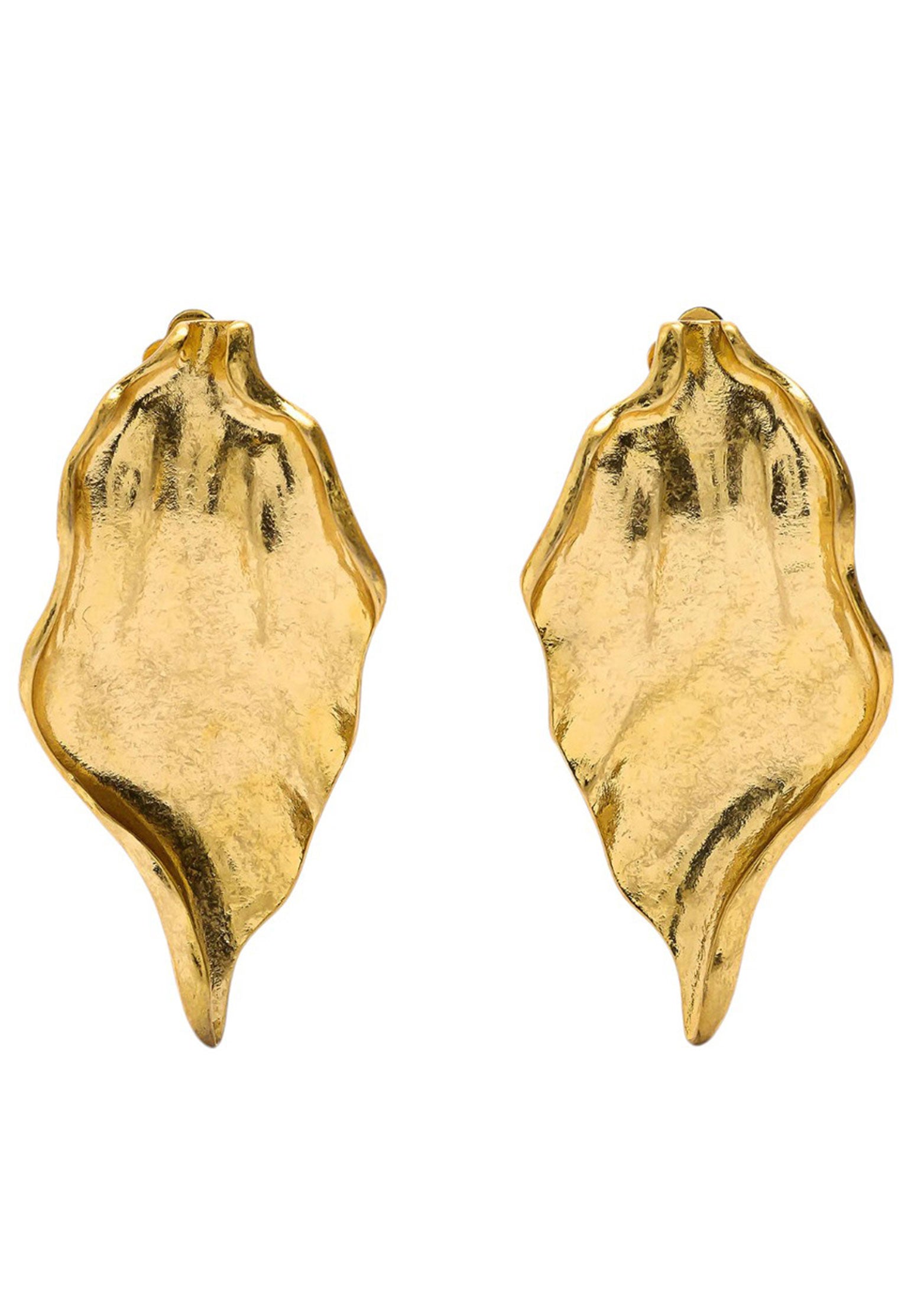 Gold Sfilato earrings - view 1