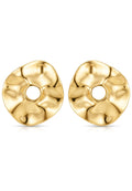 Gold Sfilato earrings - view 1