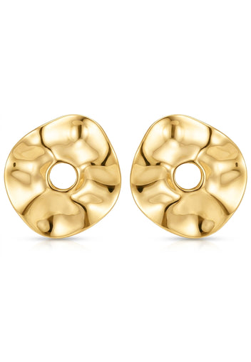 Gold Sfilato earrings - view 1