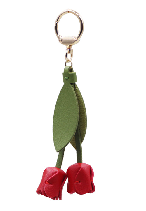 Arco Tulip mini Keychain — Red