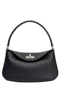 Black Pebbled Shoulder Bag - view 1