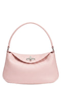 Pink Pebbled Shoulder Bag - view 1