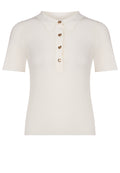 Gray and Beige Sfilato polo - view 1