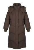 Brown Sfilato puffer jacket - view 1