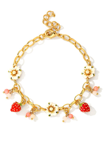 Sfilato Bracelet Bracelet 3 Strawberry — Red