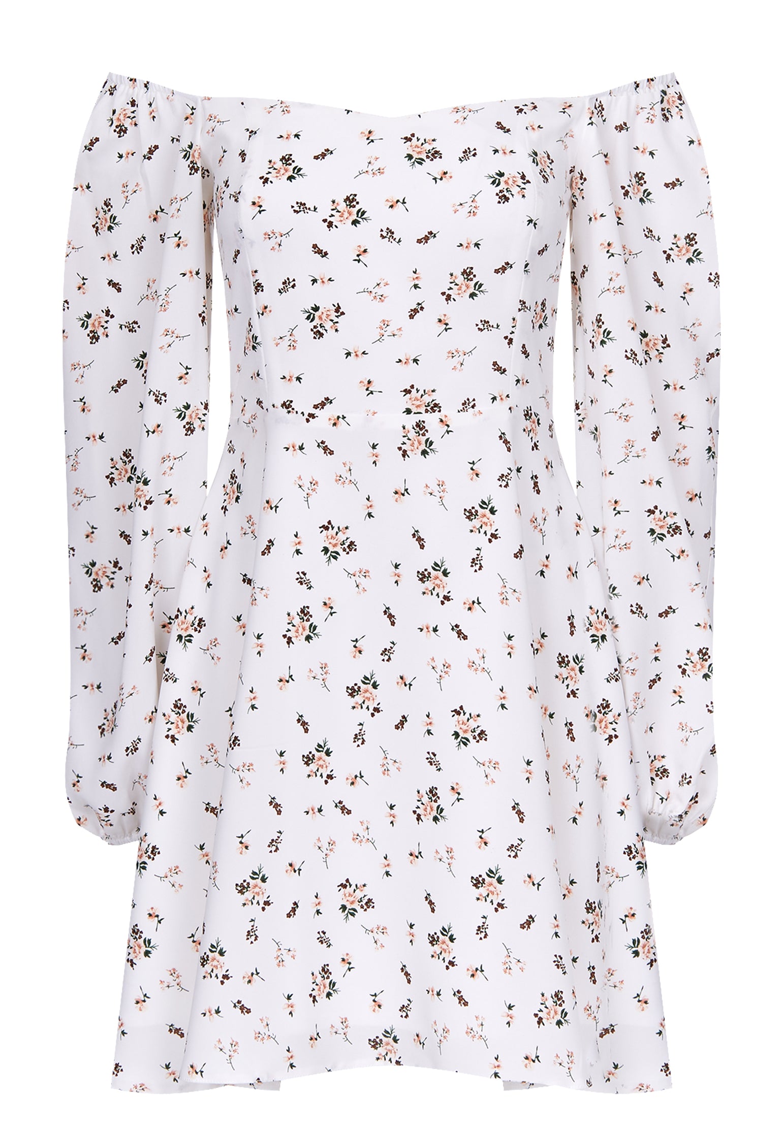 Palmas Dress — White