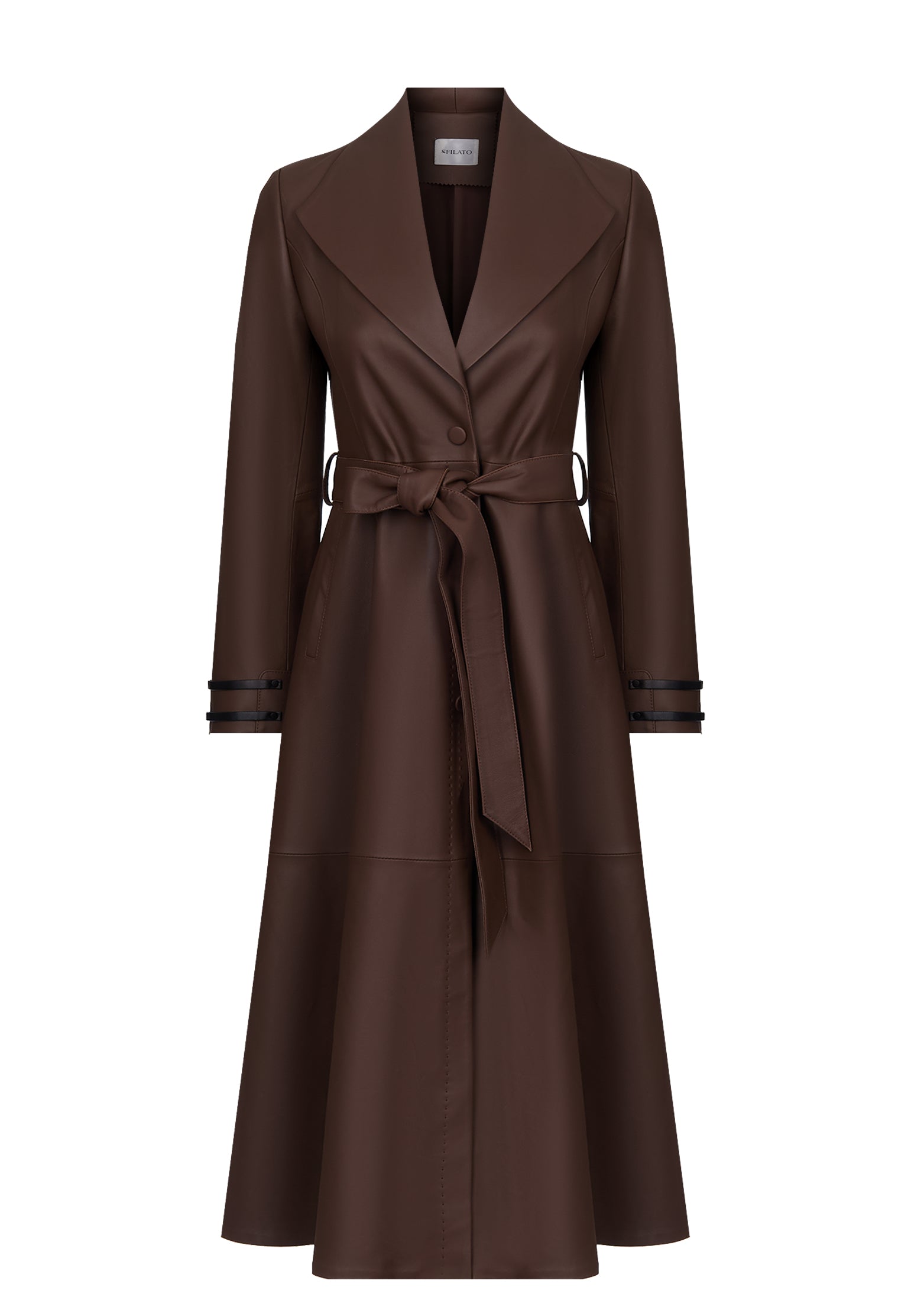 Caderzone Trench Coat — Brown