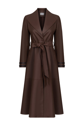 Caderzone Trench Coat — Brown