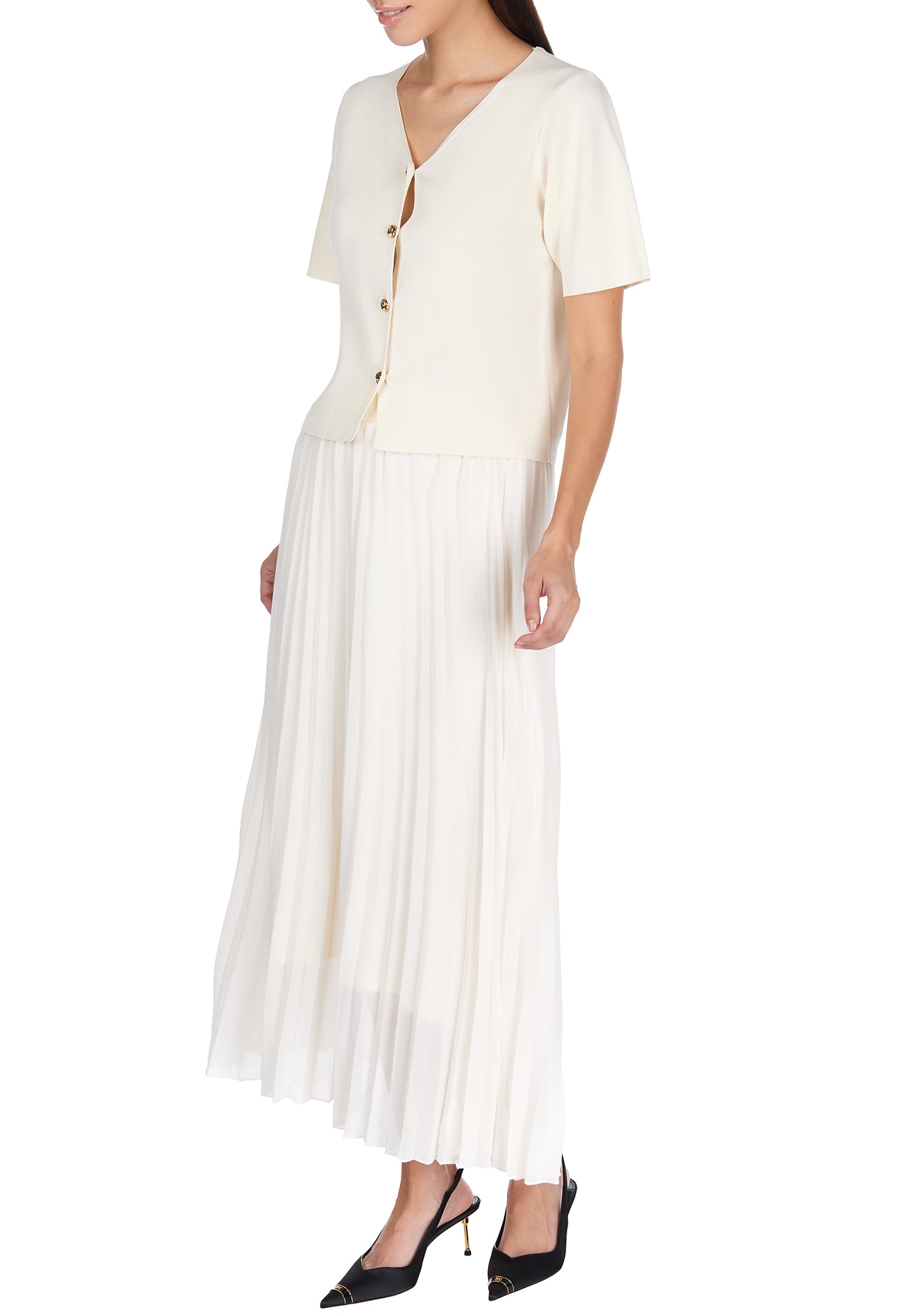 White Sfilato suit - view 4