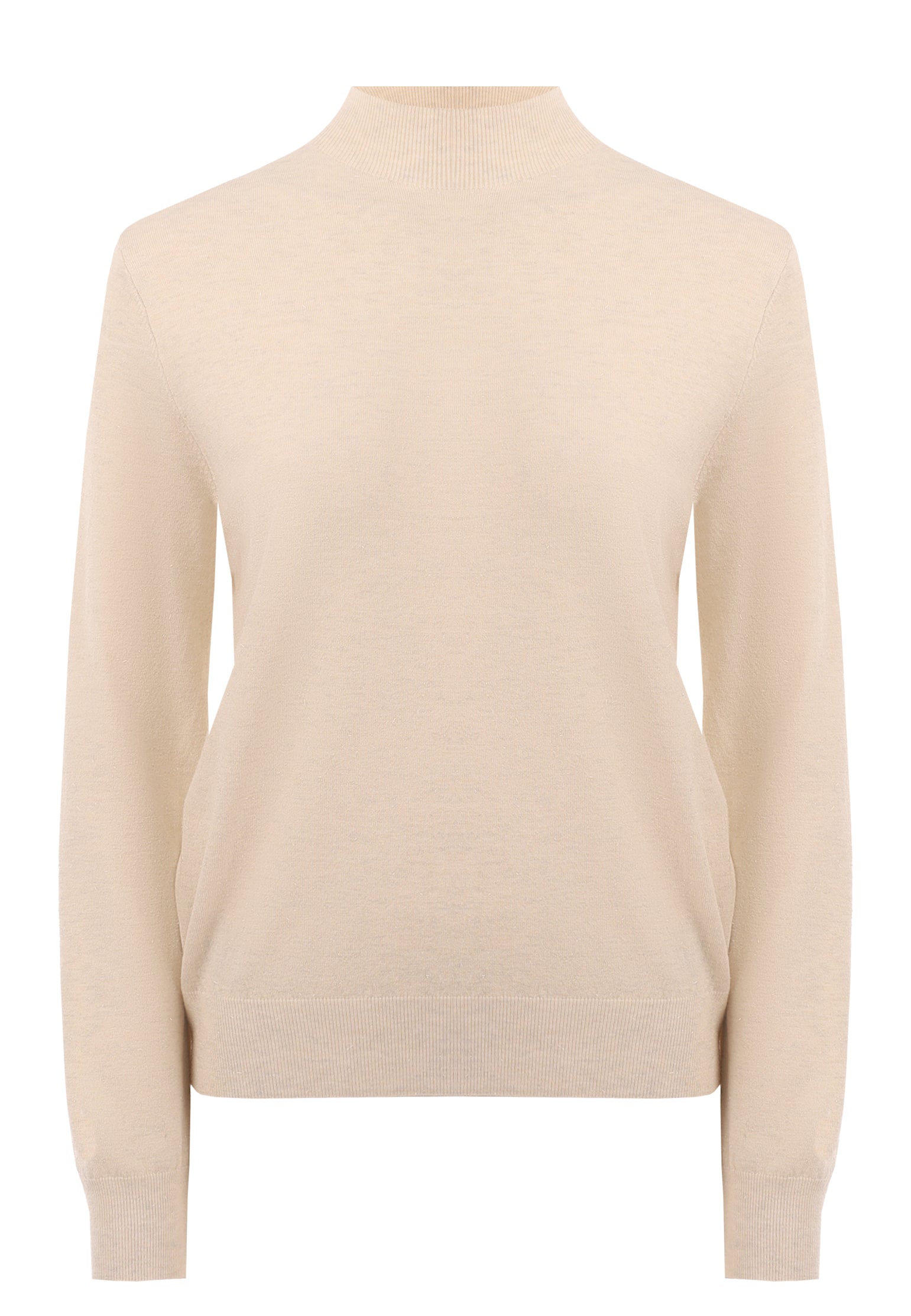 Cream Sfilato turtleneck - view 1