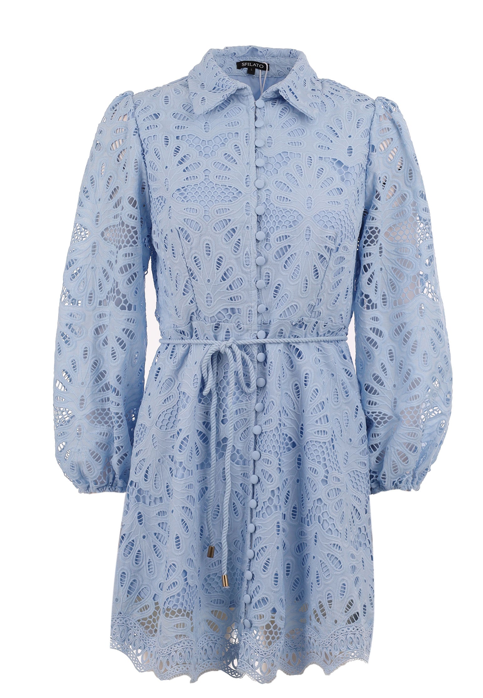 Blue Sfilato dress