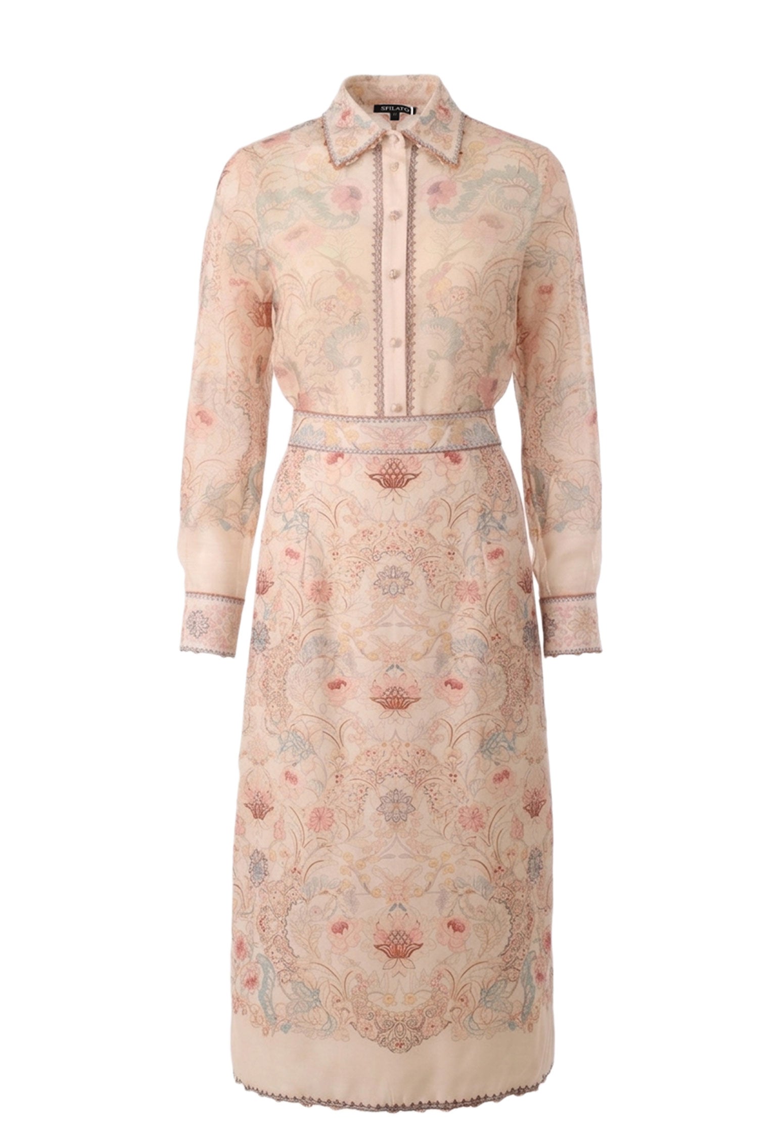 Beige Sfilato suit