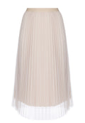 Gray Sfilato tulle skirt - view 1