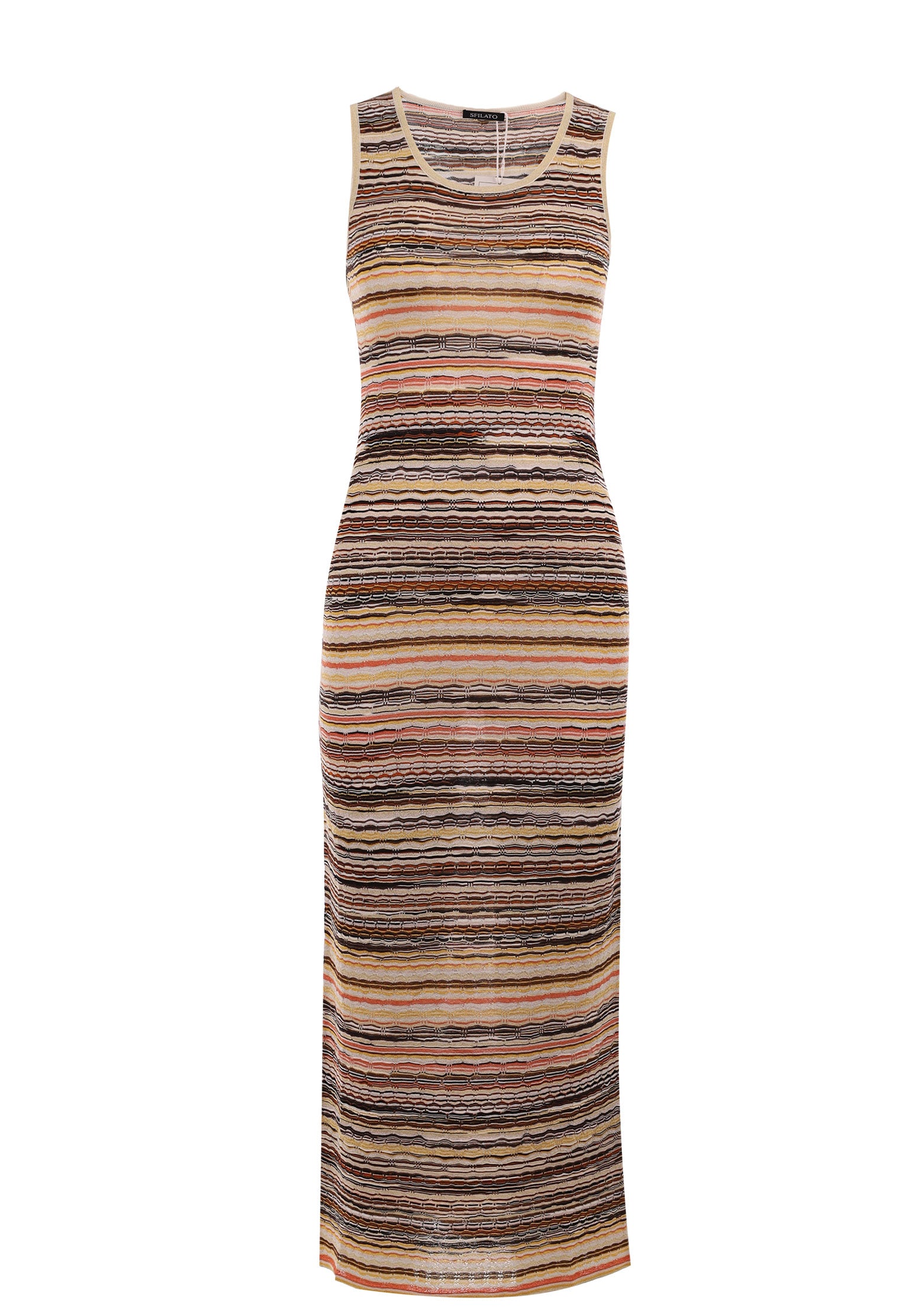 Brown Sfilato dress