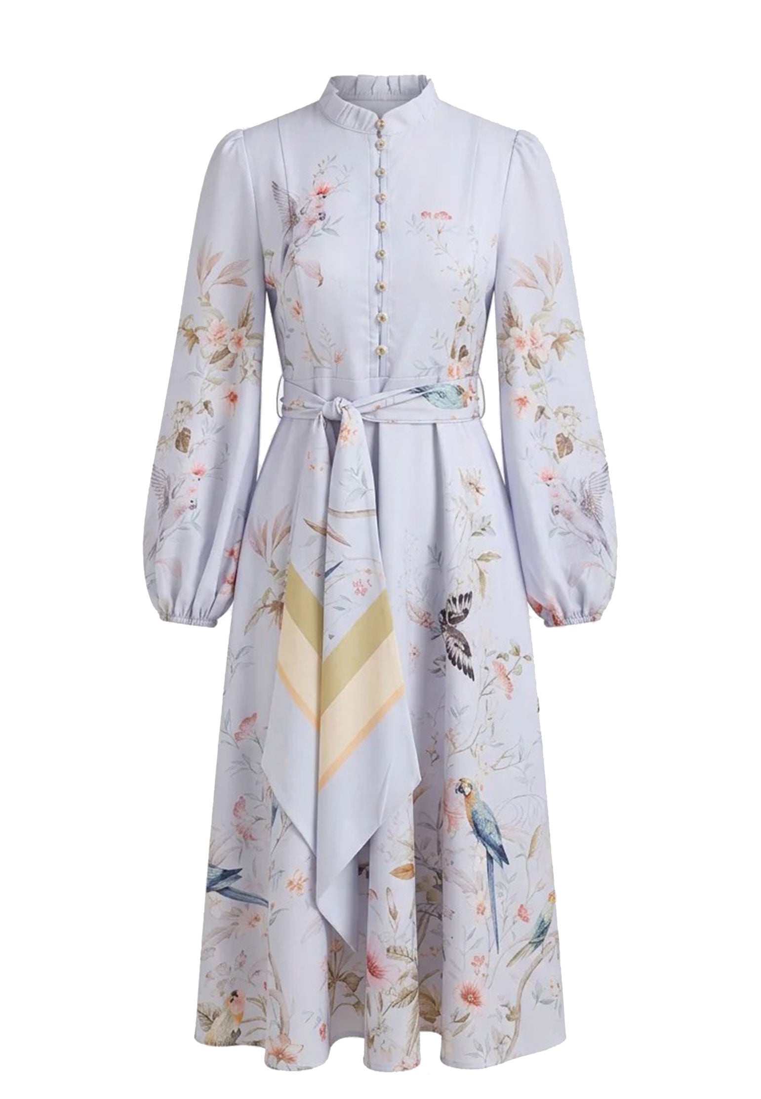 Gray Sfilato dress