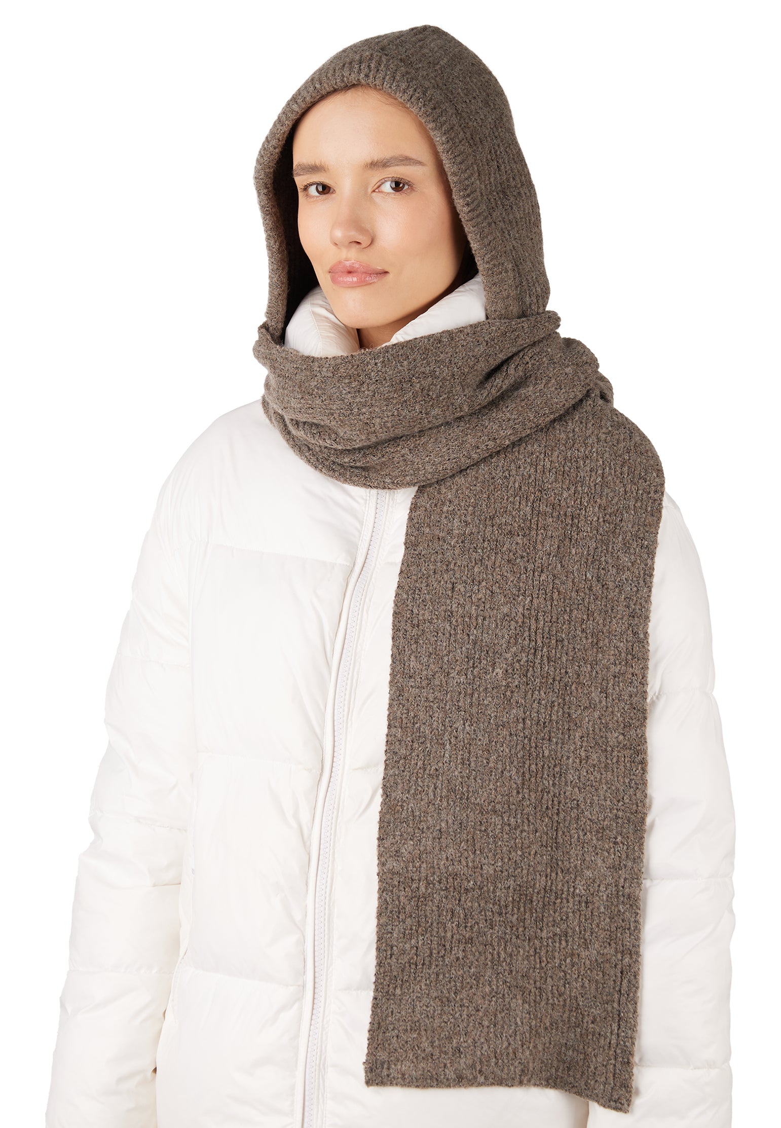 Brown Sfilato kerchief - view 5