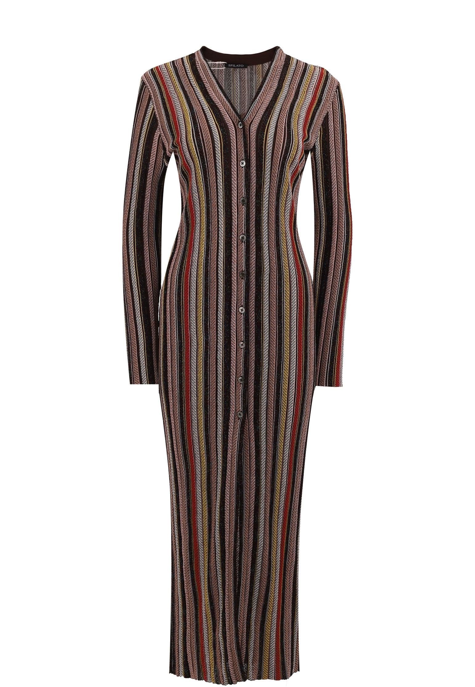 Brown Sfilato dress
