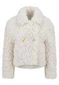 Gray Sfilato fur coat