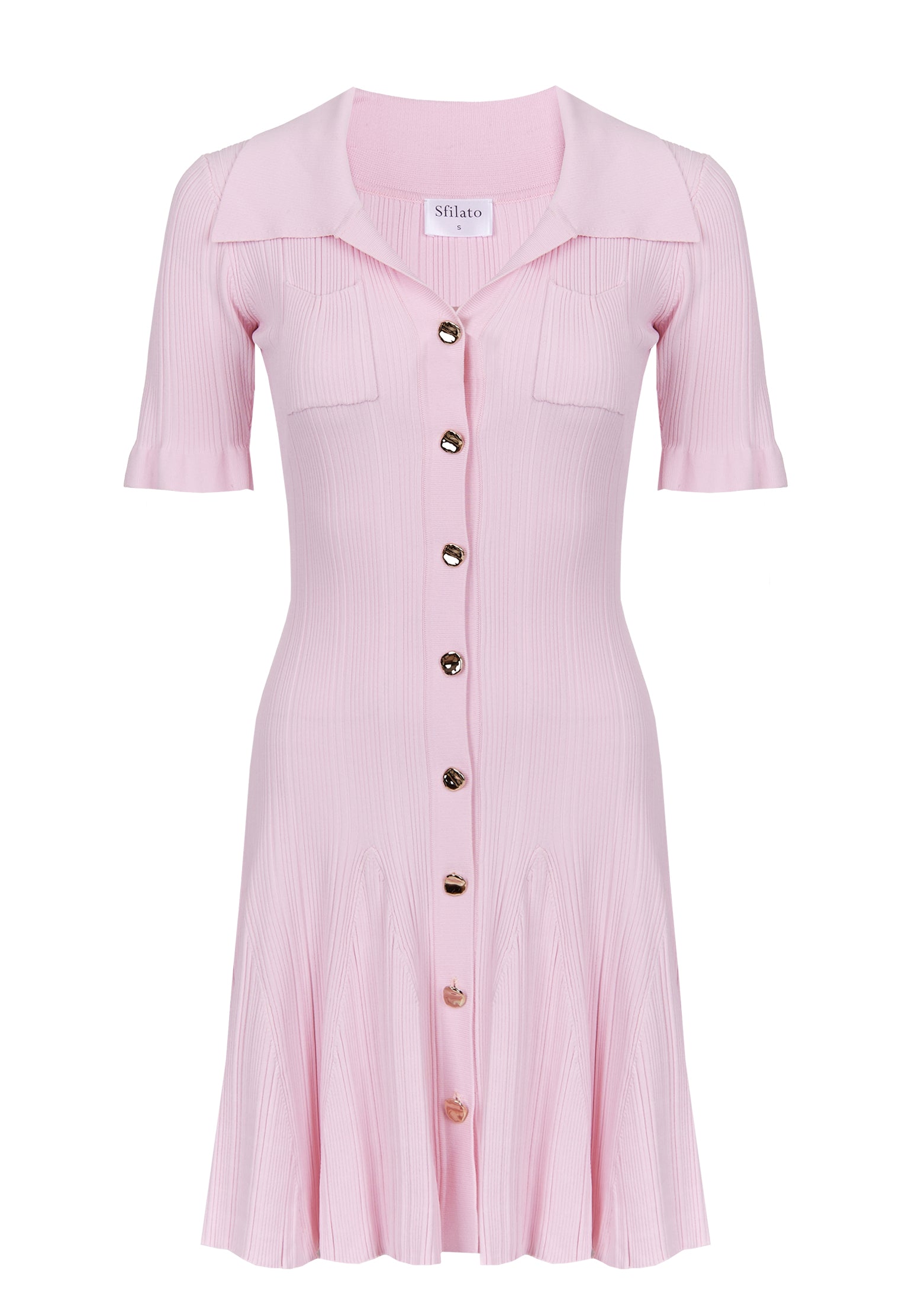 Multicolor Sfilato dress - view 1