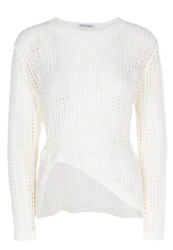 Black and White Sfilato jumper - view 1