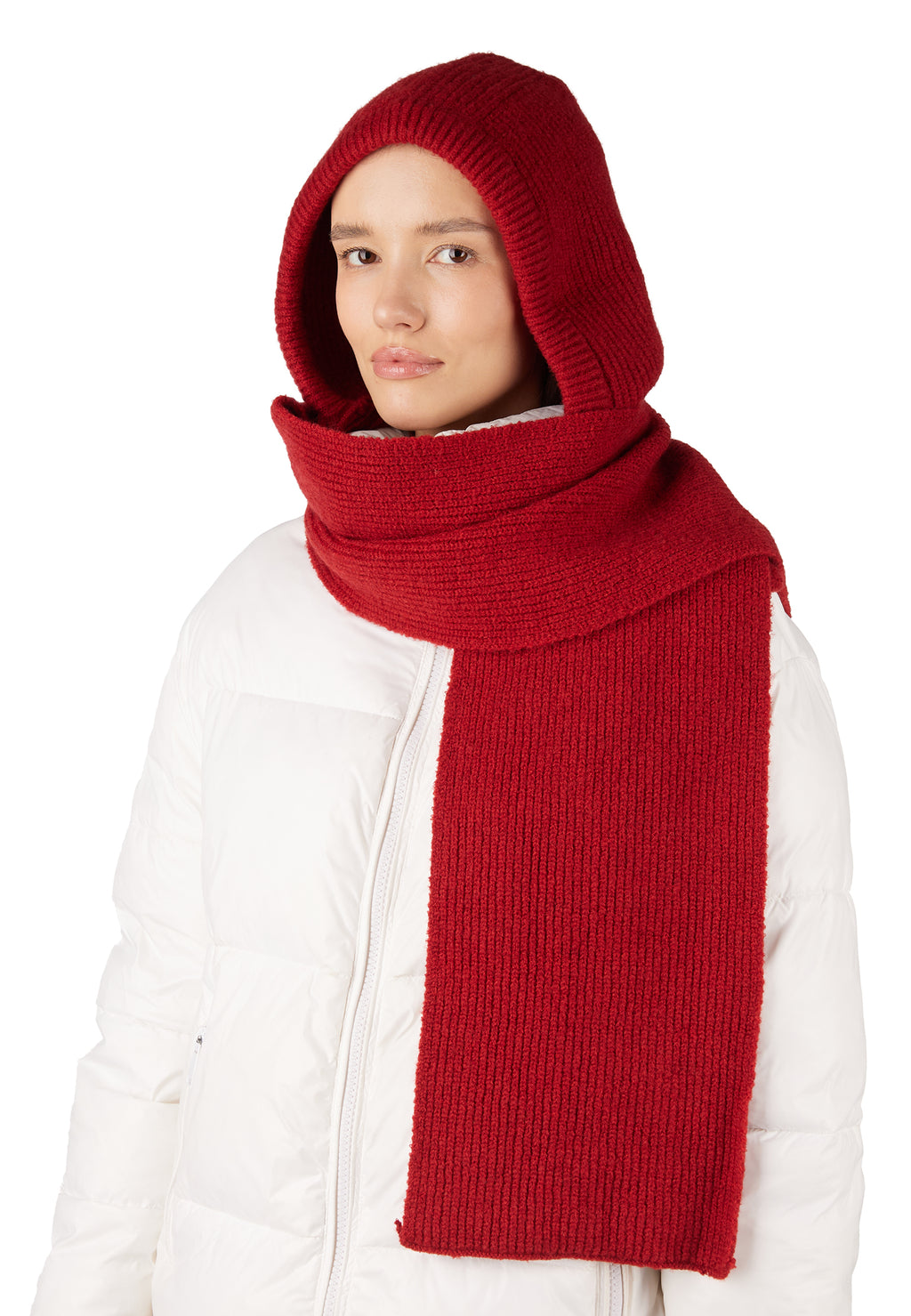 Burgundy Sfilato kerchief - view 5