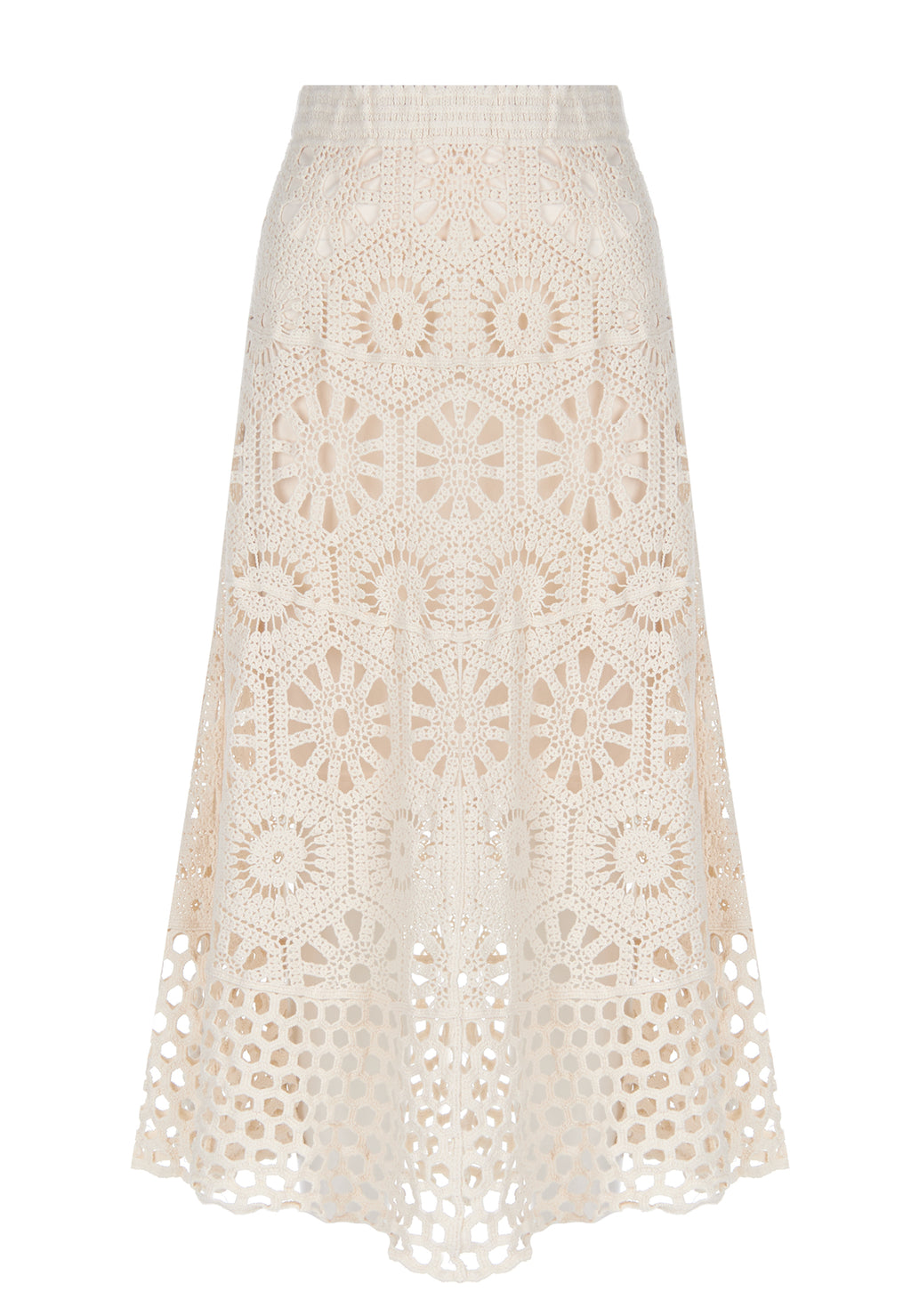 Gray Sfilato skirt - view 1