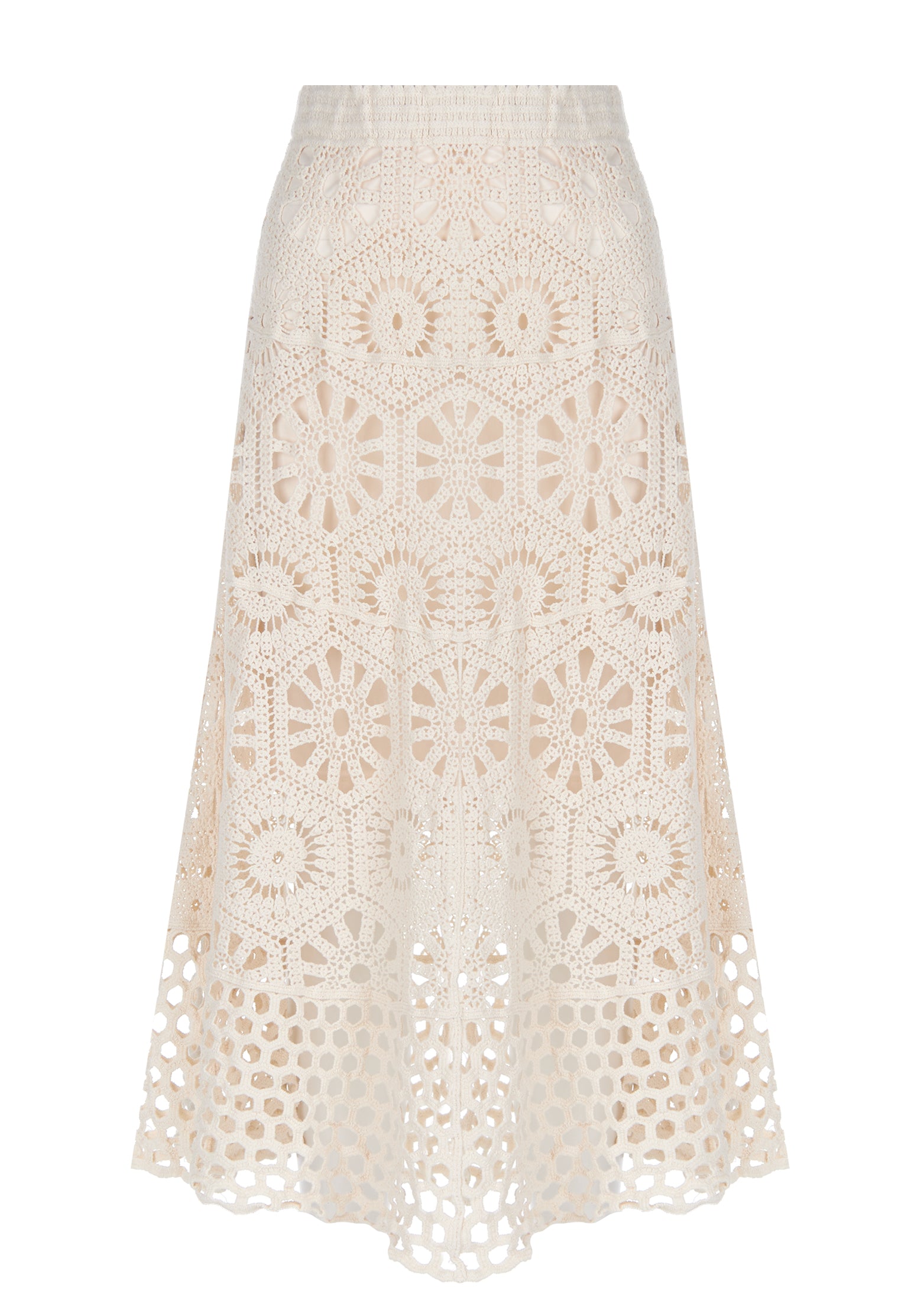 Gray Sfilato skirt - view 1