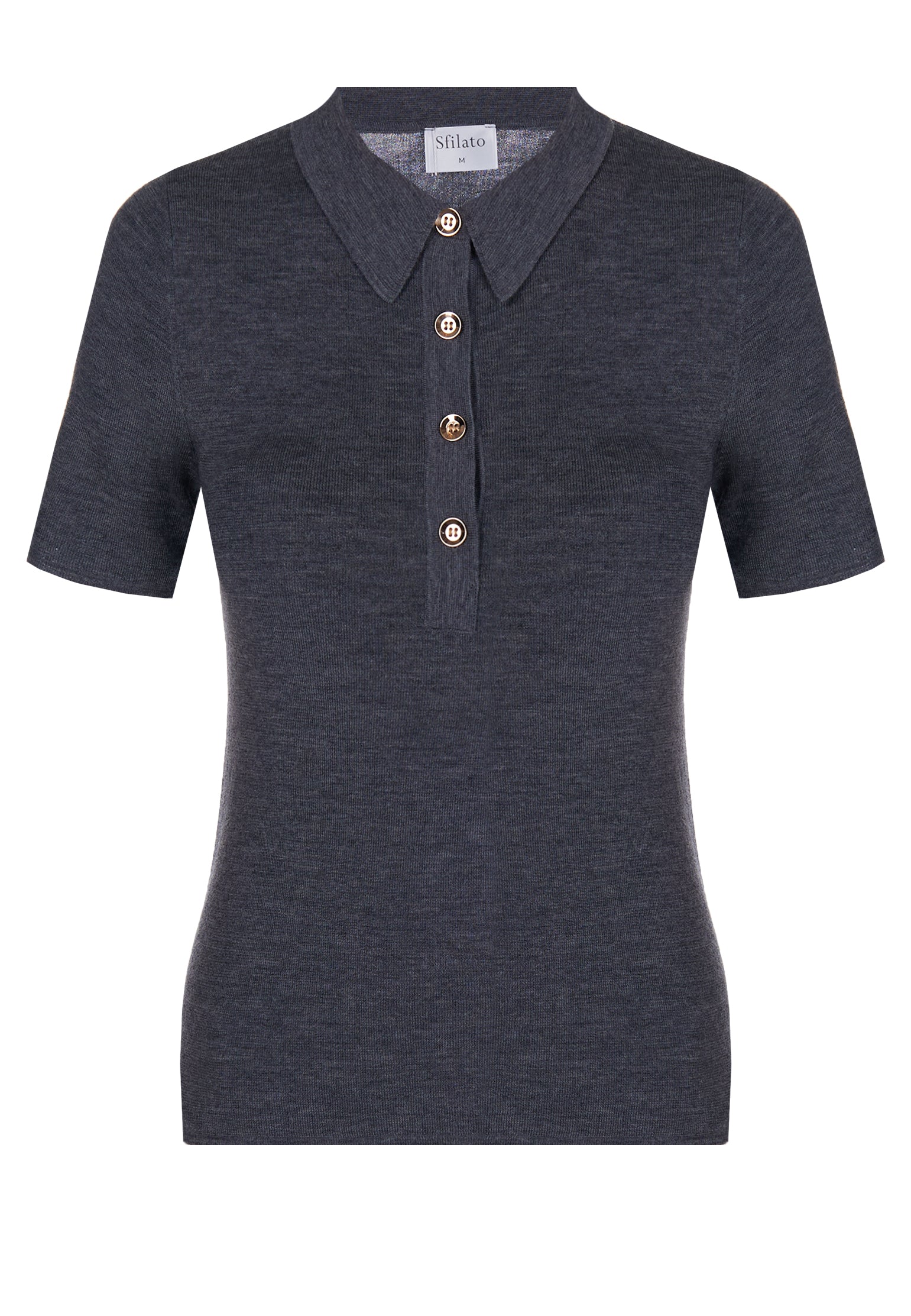 Navy Sfilato polo - view 1