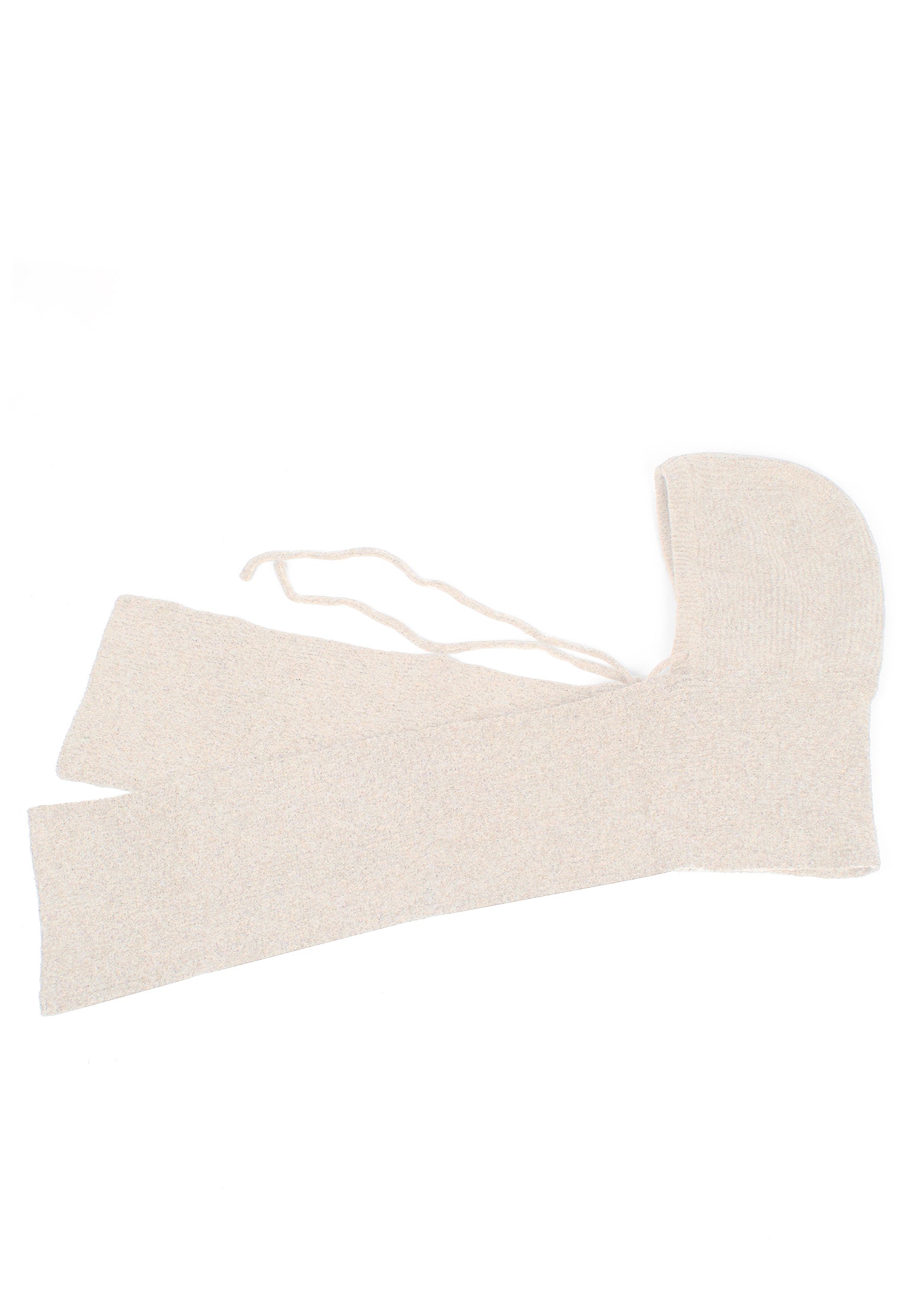 Gray and White Sfilato kerchief - view 1
