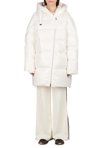 White and Gray Sfilato puffer jacket - view 8