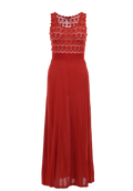 Burgundy Sfilato dress - view 1
