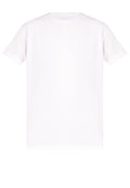 White Longline Crewneck T-Shirt
