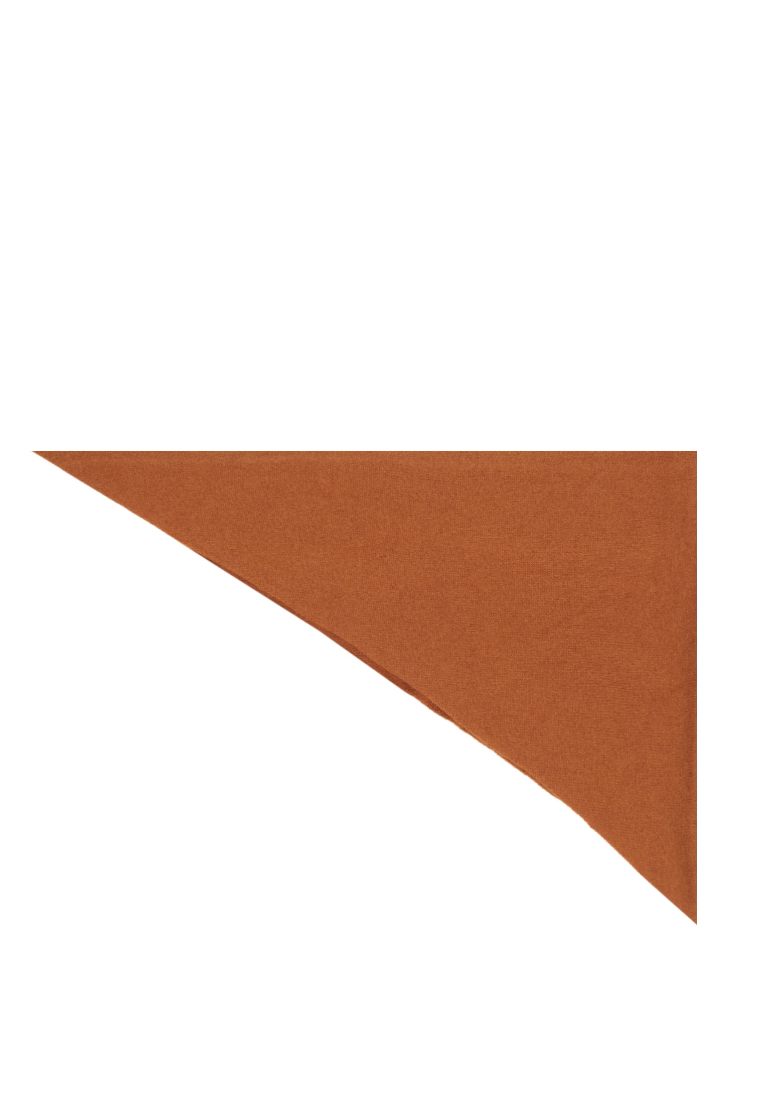 Brown Sfilato kerchief - view 1