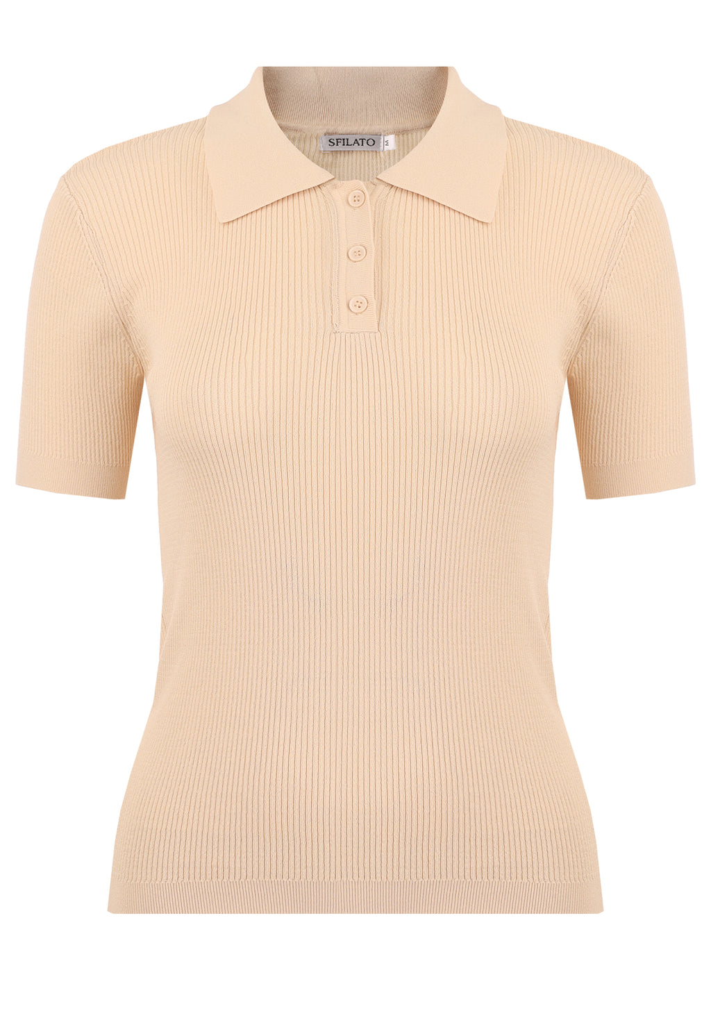 Cream Sfilato pullover - view 1