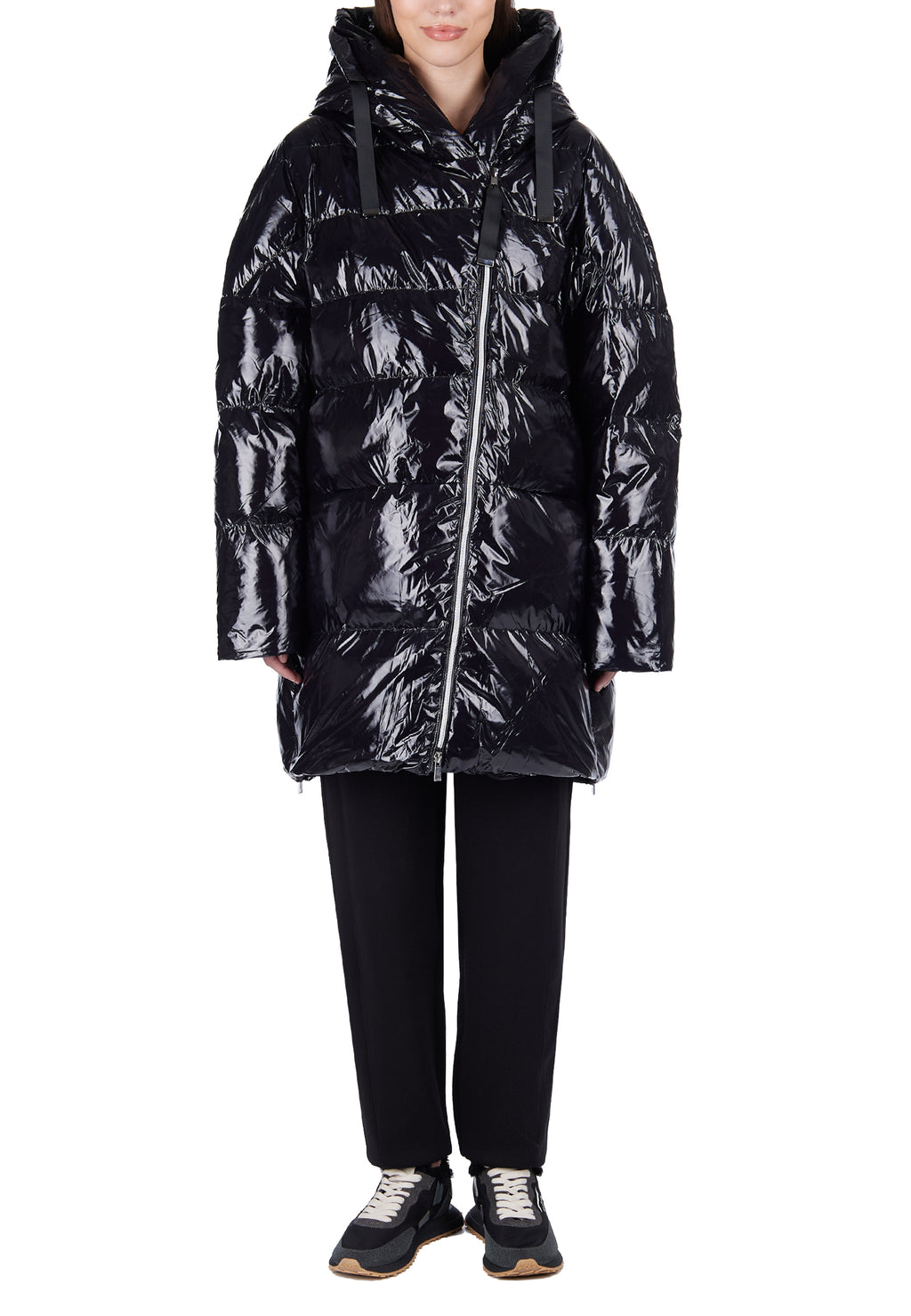 Black Sfilato puffer jacket - view 7