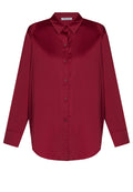 Burgundy Sfilato shirt - view 1