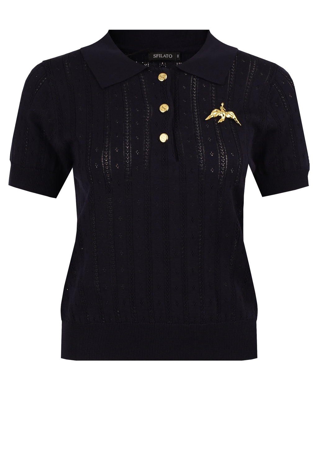 Black Sfilato pullover - view 1