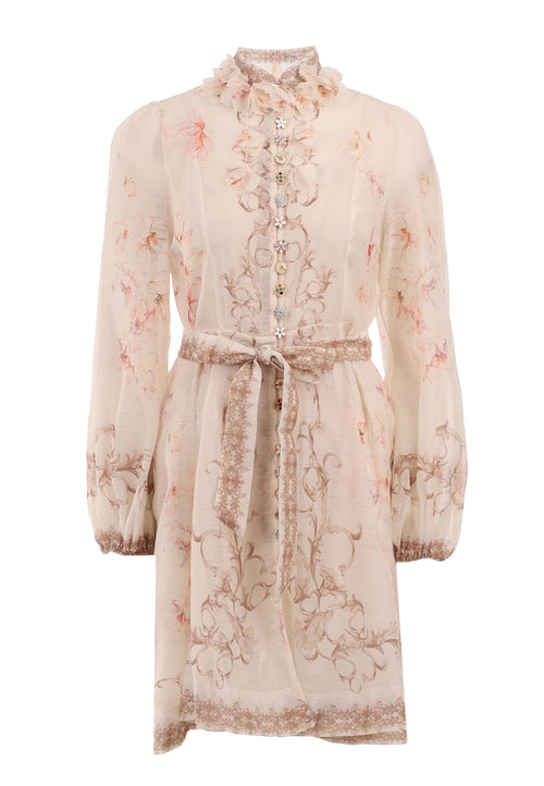Beige Sfilato dress