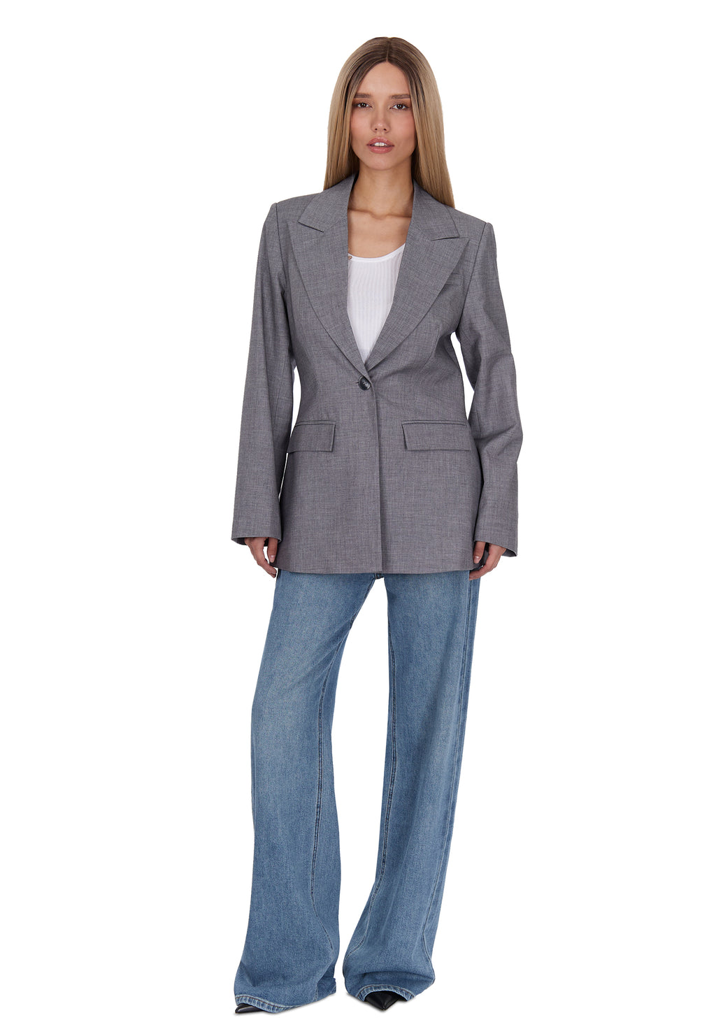 Gray Sfilato jacket - view 5