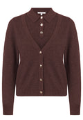 Burgundy Sfilato jumper - view 1