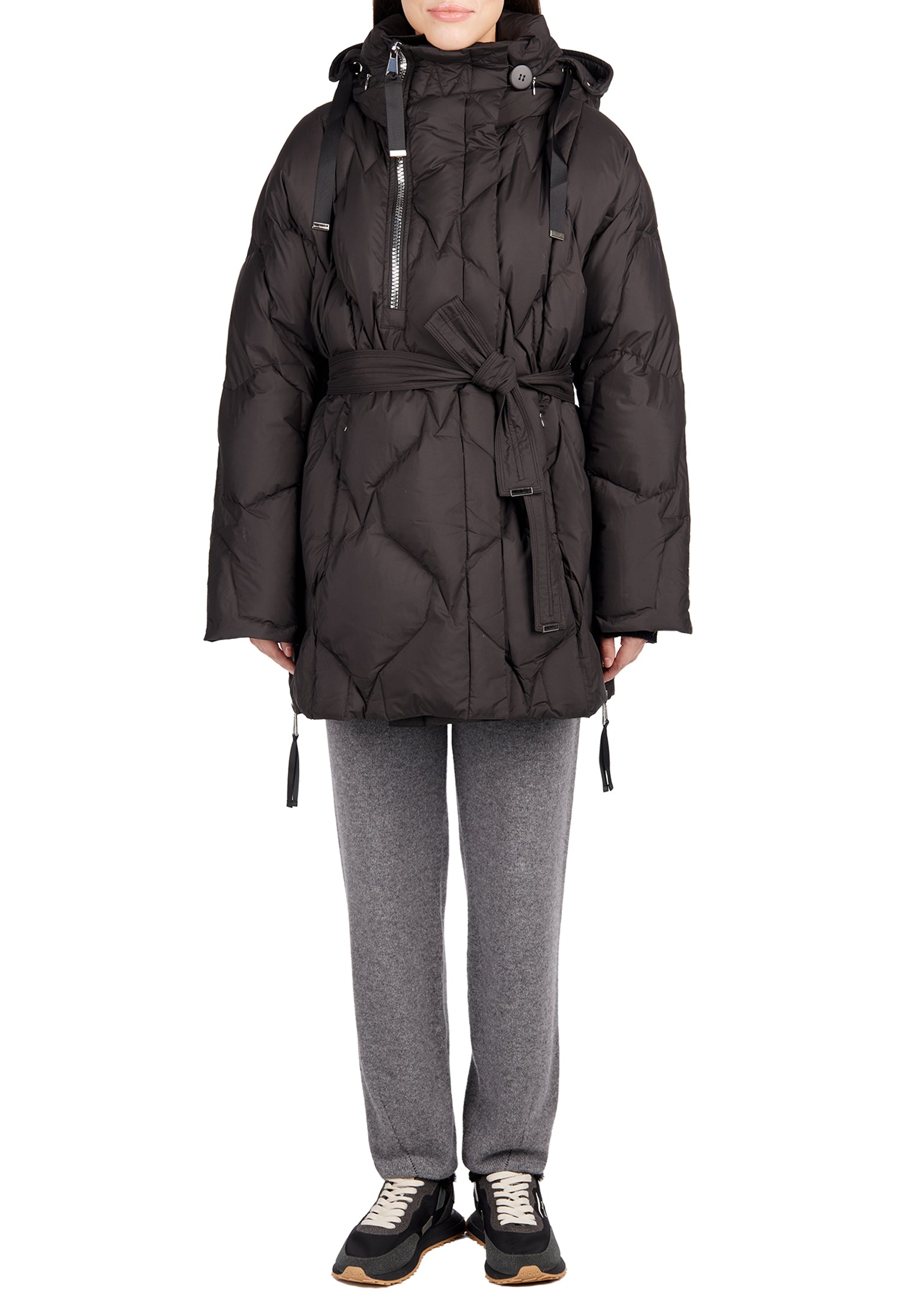 Black Sfilato puffer jacket - view 6