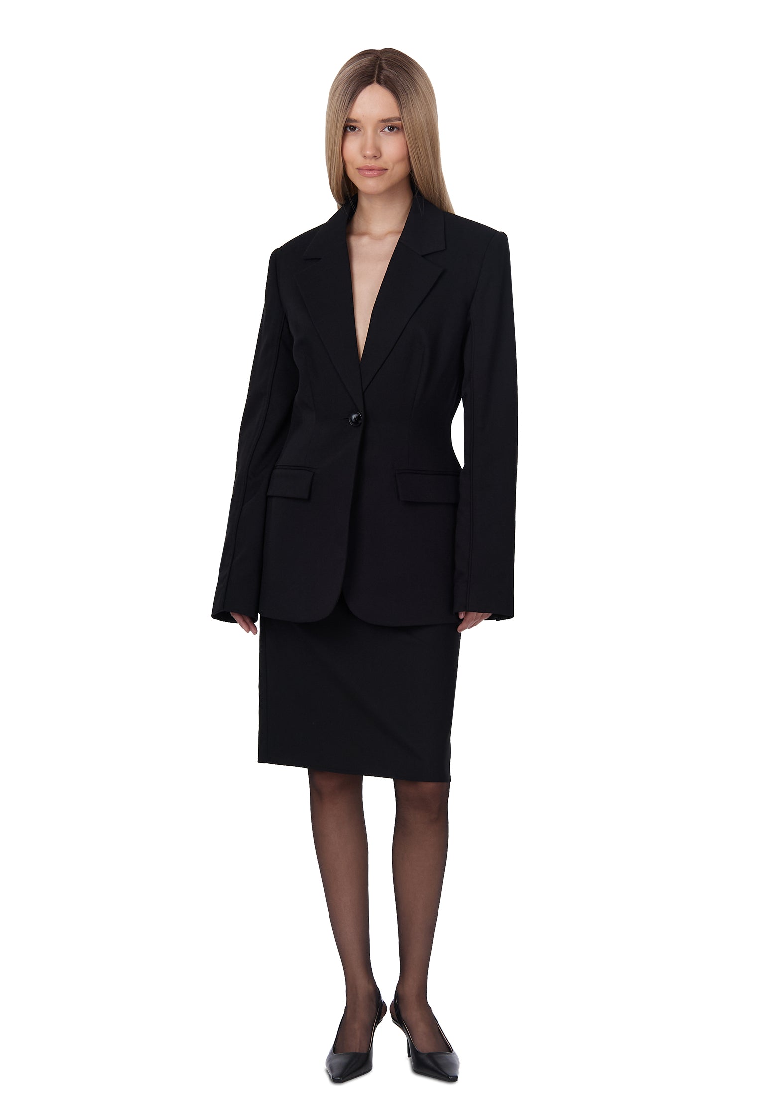 Black Sfilato skirt - view 2