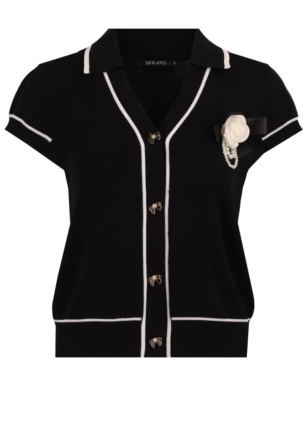 Black Sfilato pullover - view 1
