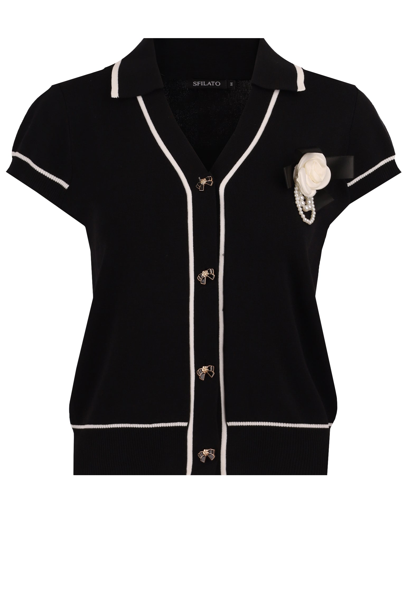 Black Sfilato pullover - view 1