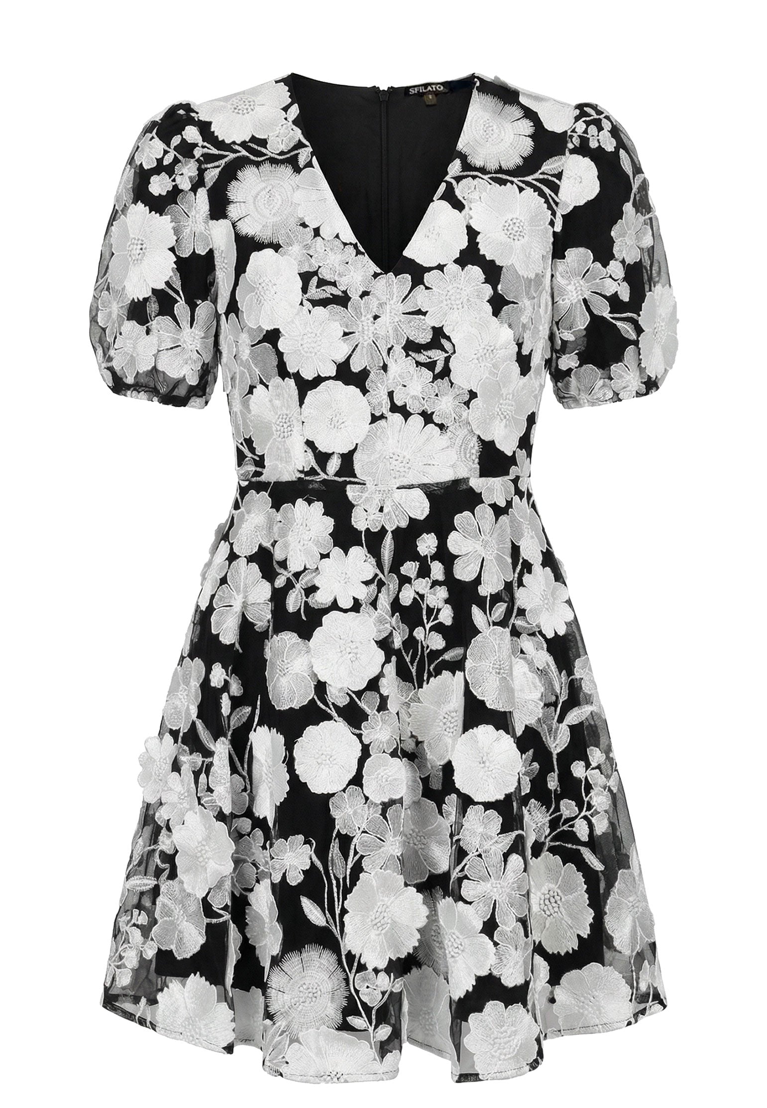 Gray Sfilato dress - view 1