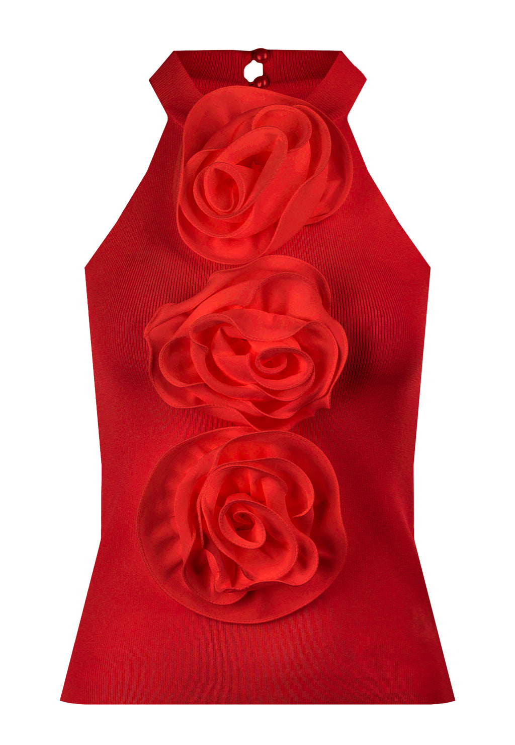 Burgundy Sfilato top - view 1
